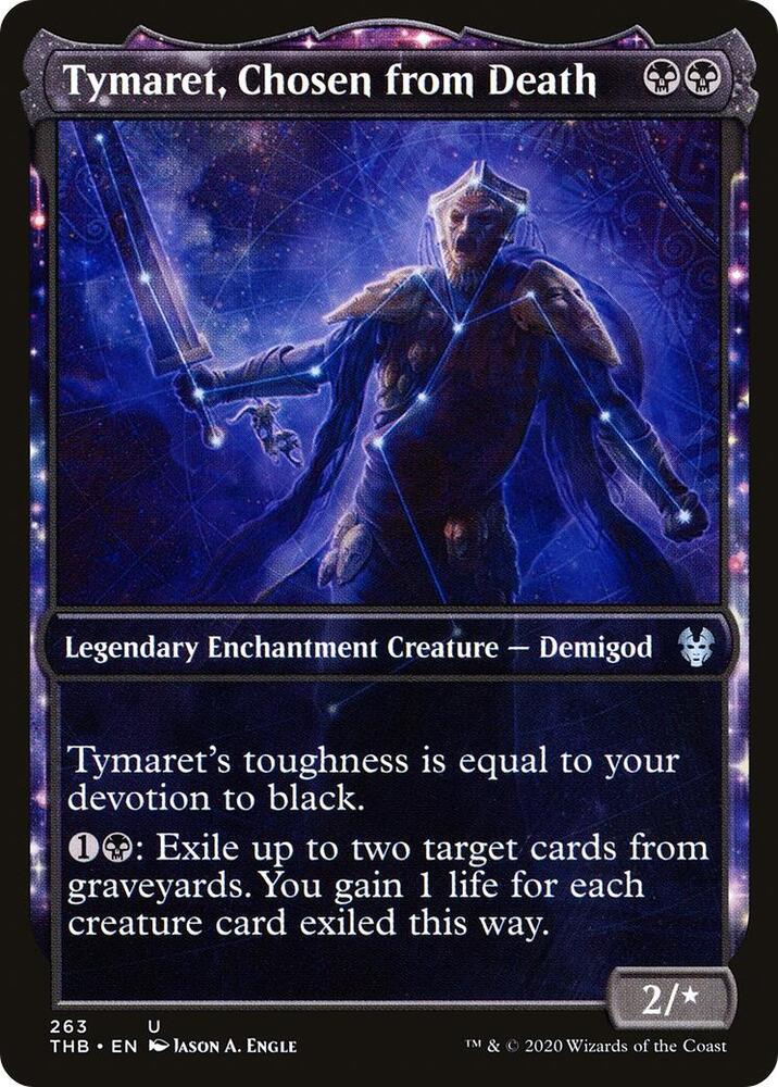 Tymaret, Chosen from Death 263/254 (Theros Beyond Death)  - Showcase Foil | Chromatic Games