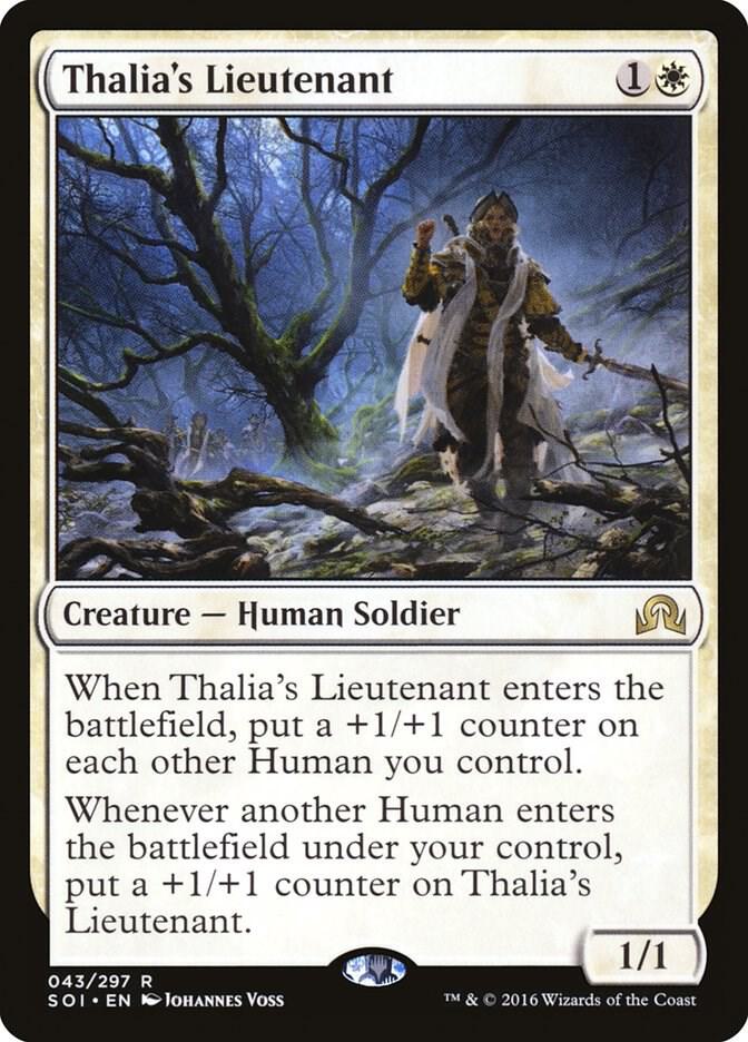 Thalia's Lieutenant 43 (Shadows over Innistrad)  | Chromatic Games