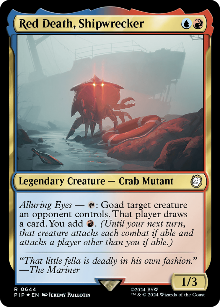 Red Death, Shipwrecker (Surge Foil) [Fallout] | Chromatic Games