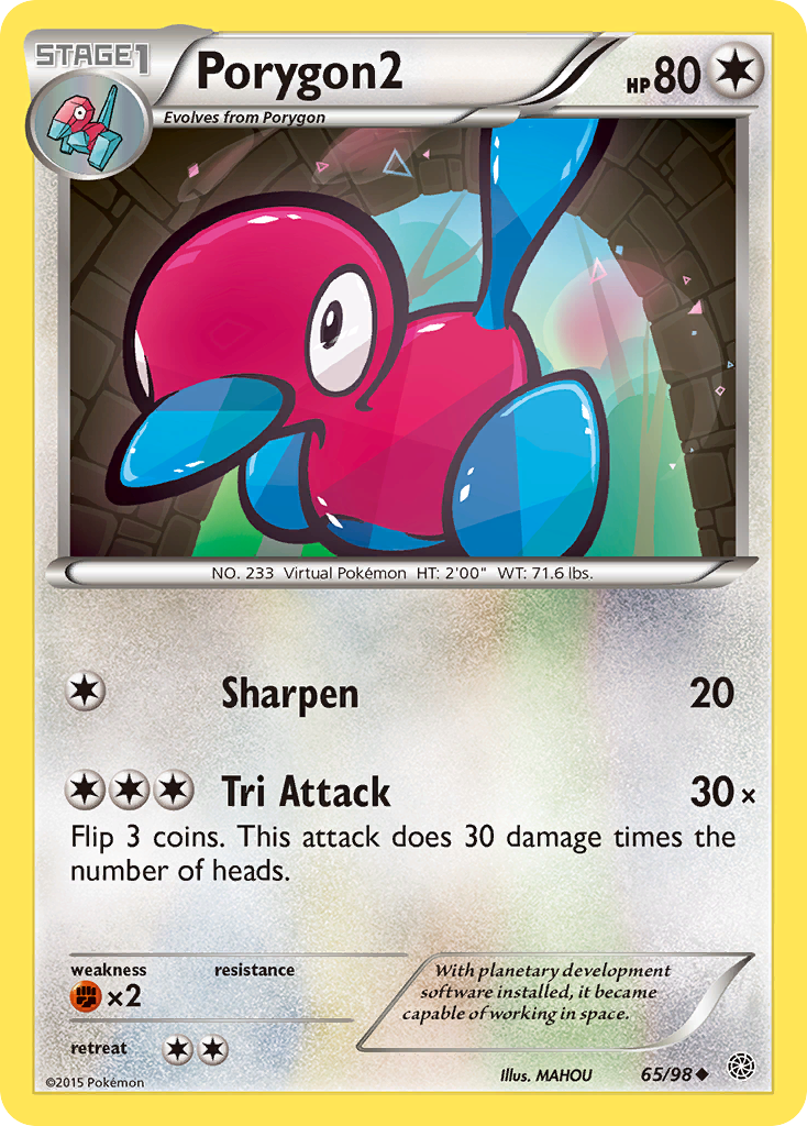 Porygon2 (65/98) [XY: Ancient Origins] | Chromatic Games