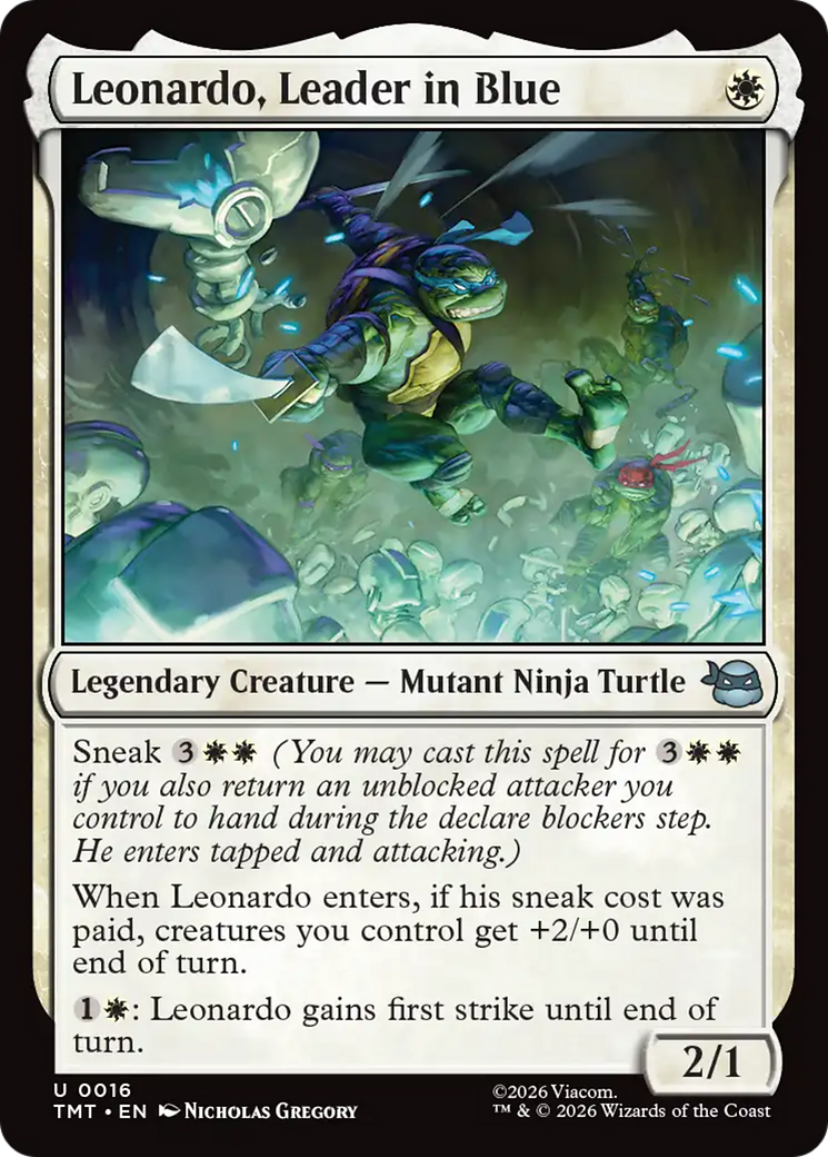 Leonardo, Leader in Blue [Teenage Mutant Ninja Turtles] | Chromatic Games