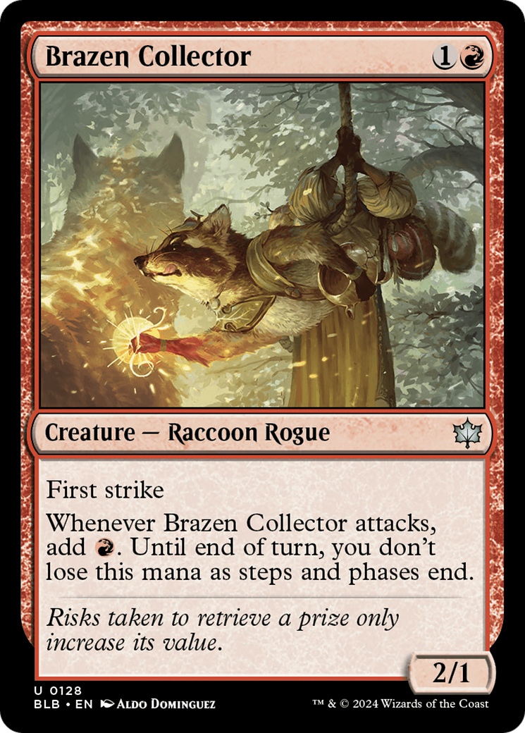 Brazen Collector [Bloomburrow] | Chromatic Games