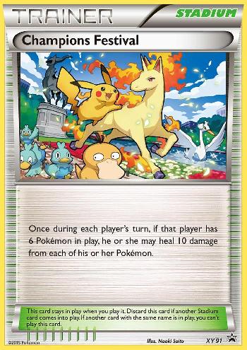 Champions Festival (XY91) (2015) [XY: Black Star Promos] | Chromatic Games