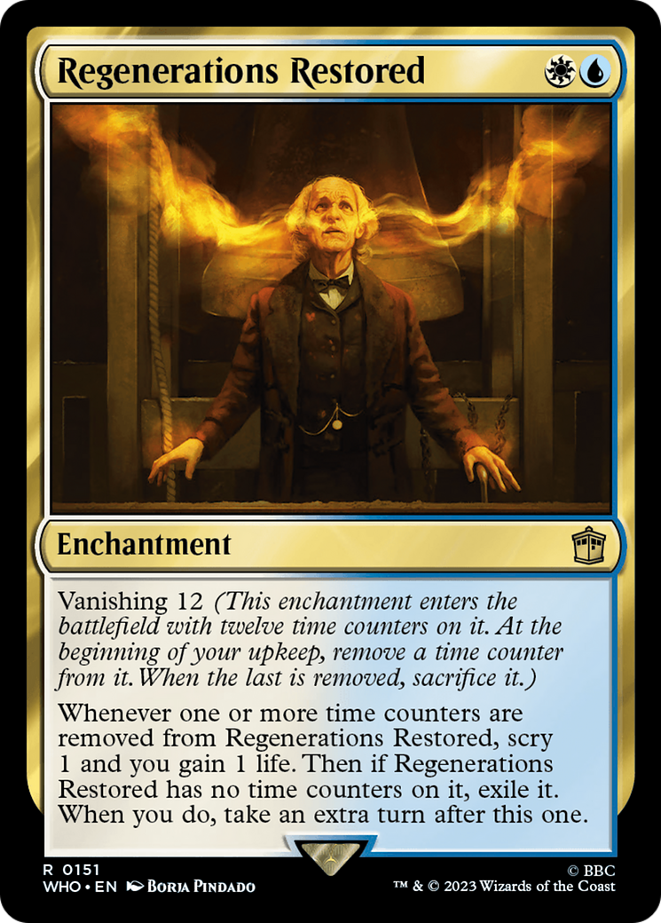 Regenerations Restored [Doctor Who] | Chromatic Games