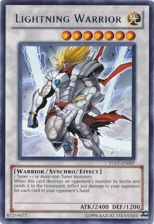 Lightning Warrior [TU07-EN007] Rare | Chromatic Games