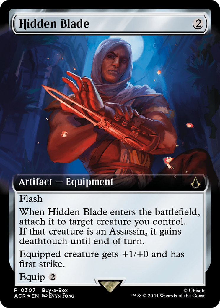 Hidden Blade (Extended Art) [Assassin's Creed Promos] | Chromatic Games