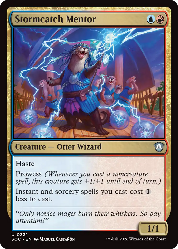 Stormcatch Mentor [Secrets of Strixhaven Commander] | Chromatic Games