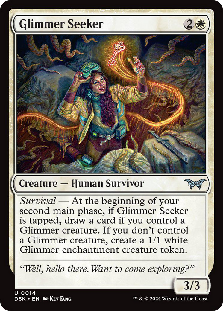 Glimmer Seeker [Duskmourn: House of Horror] | Chromatic Games