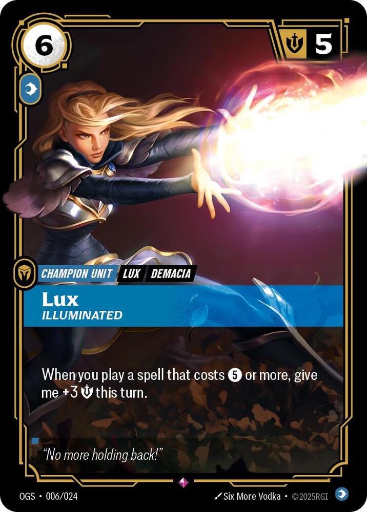 Lux - Illuminated 006/024 (Origins: Proving Grounds)  | Chromatic Games