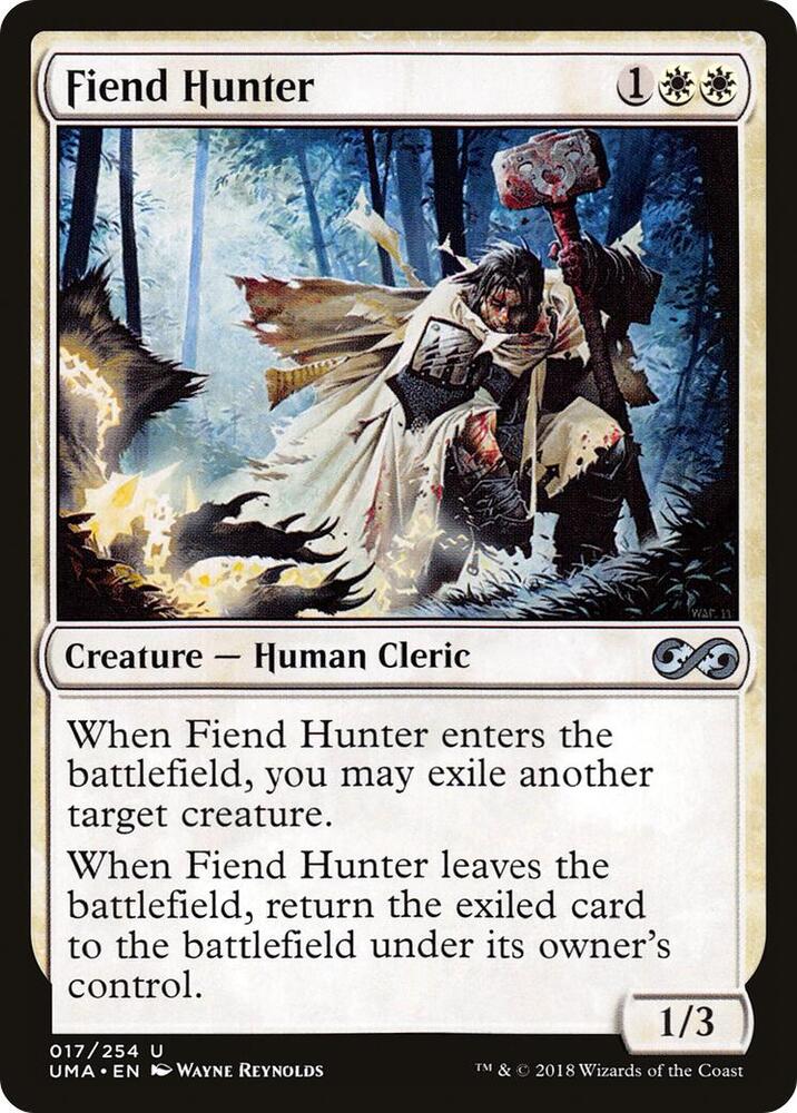 Fiend Hunter 17/254 (Ultimate Masters)  | Chromatic Games