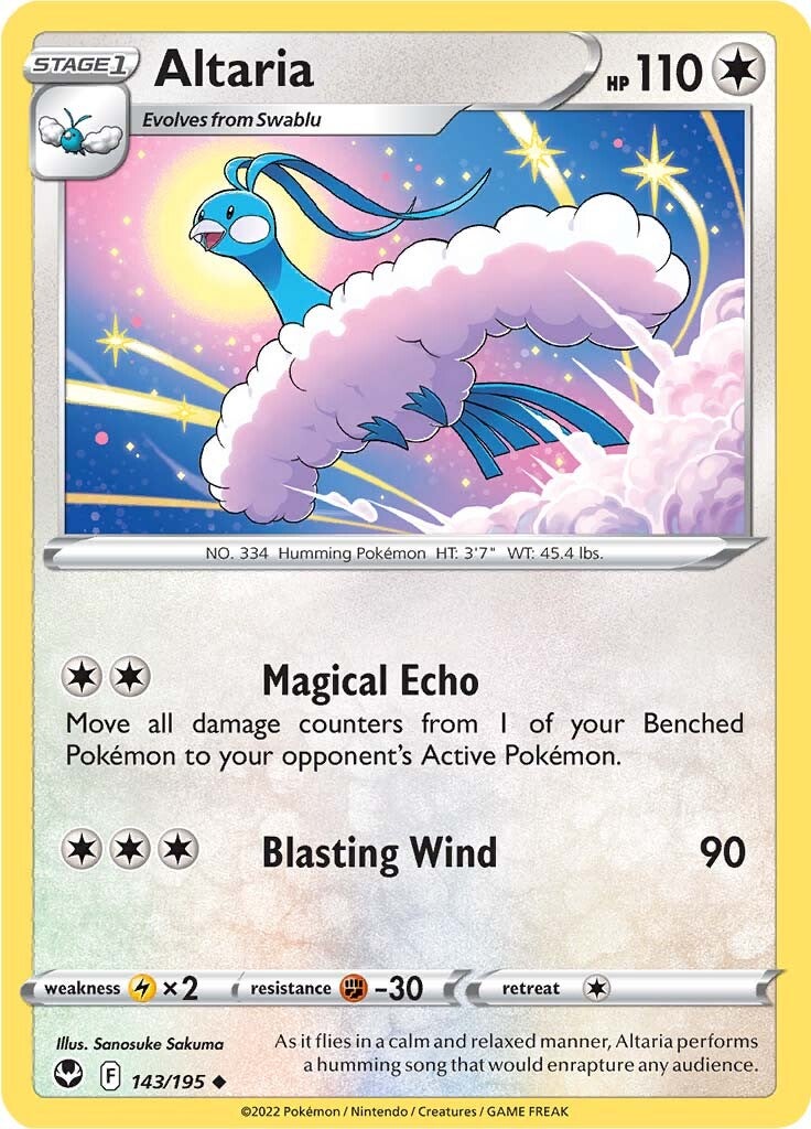 Altaria (143/195) [Sword & Shield: Silver Tempest] | Chromatic Games