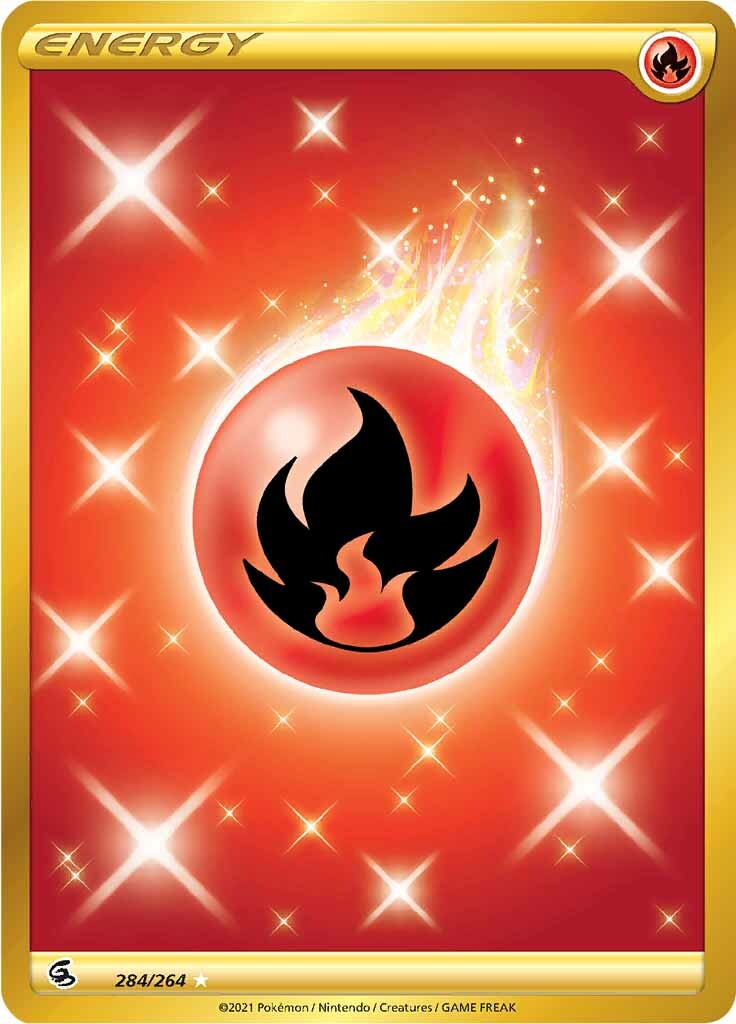 Fire Energy (284/264) [Sword & Shield: Fusion Strike] | Chromatic Games