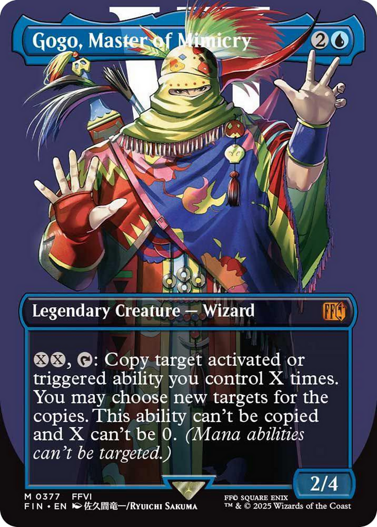 Gogo, Master of Mimicry (Borderless) [FINAL FANTASY] | Chromatic Games