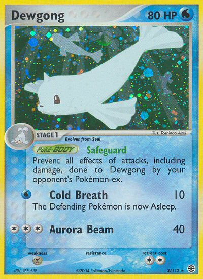 Dewgong (3/112) [EX: FireRed & LeafGreen] | Chromatic Games