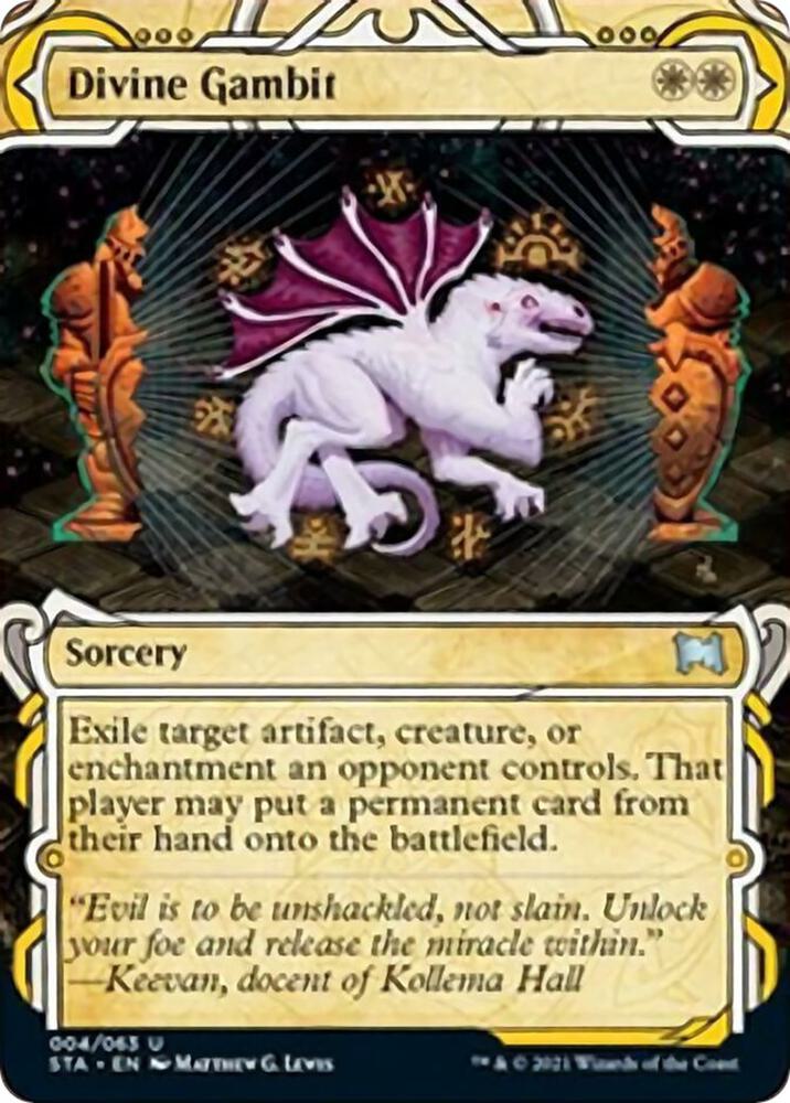 Divine Gambit 4 (Strixhaven: Mystical Archive)  - Foil | Chromatic Games