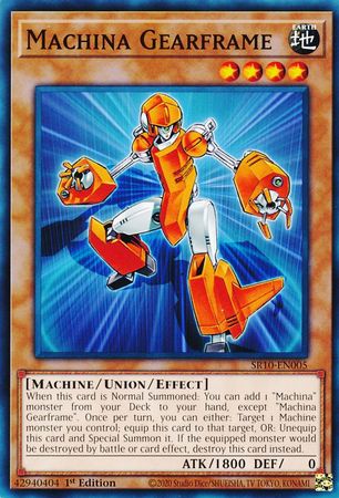 Machina Gearframe [SR10-EN005] Common | Chromatic Games