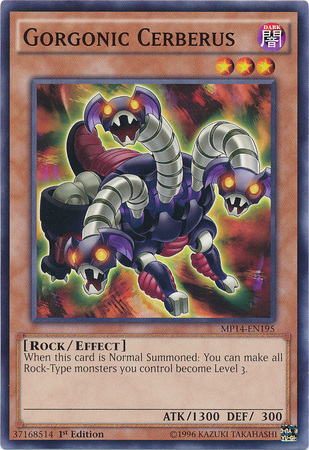 Gorgonic Cerberus [MP14-EN195] Common | Chromatic Games