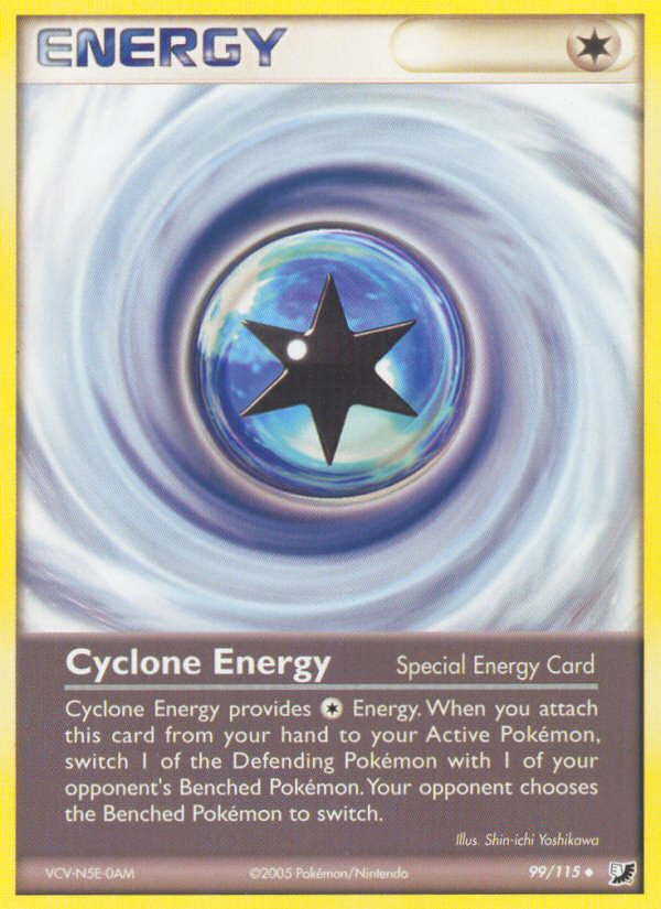 Cyclone Energy (99/115) [EX: Unseen Forces] | Chromatic Games