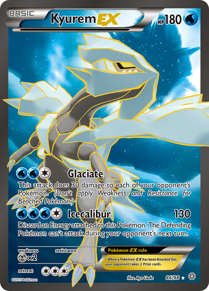 Kyurem EX (86/98) [XY: Ancient Origins] | Chromatic Games