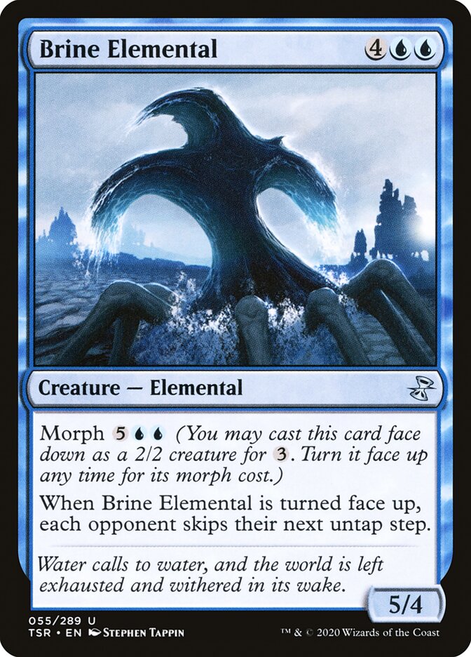 Brine Elemental 55/289 (Time Spiral: Remastered)  | Chromatic Games