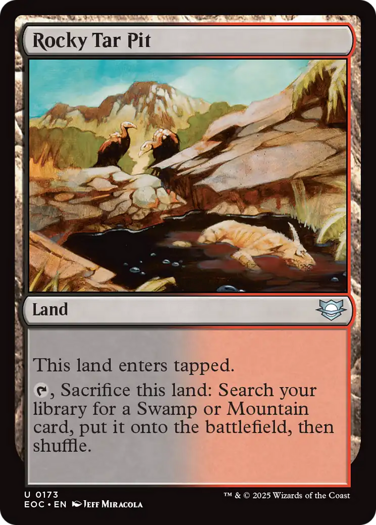 Rocky Tar Pit [Edge of Eternities Commander] | Chromatic Games