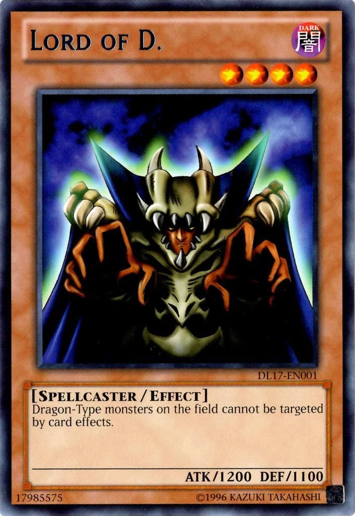 Lord of D. (Blue) [DL17-EN001] Rare | Chromatic Games