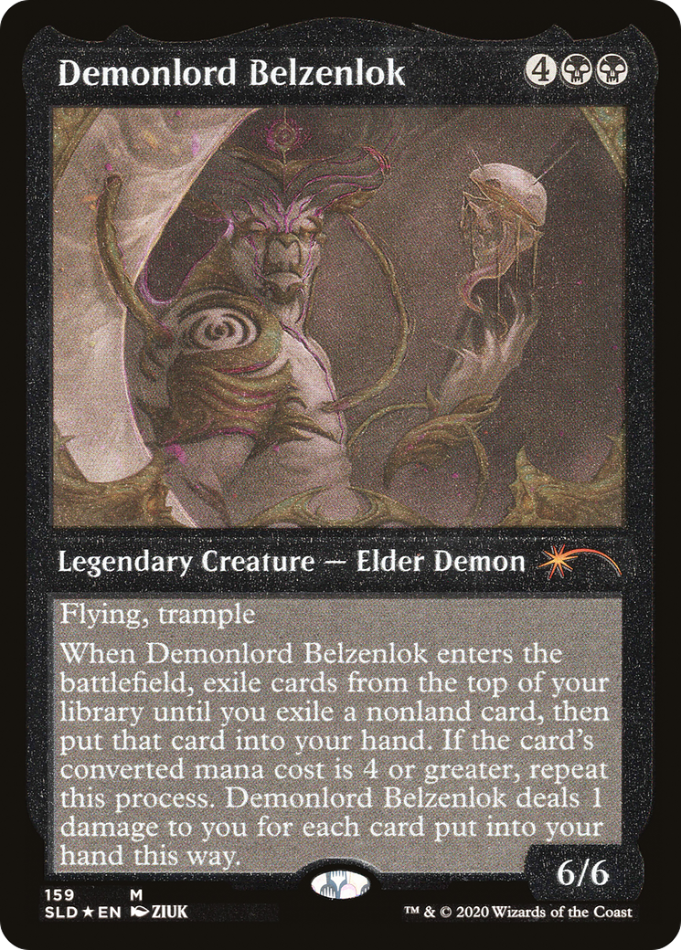 Demonlord Belzenlok (Foil Etched) [Secret Lair Drop Series] | Chromatic Games