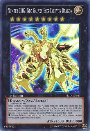 Number C107: Neo Galaxy-Eyes Tachyon Dragon [PRIO-EN041] Ultimate Rare | Chromatic Games