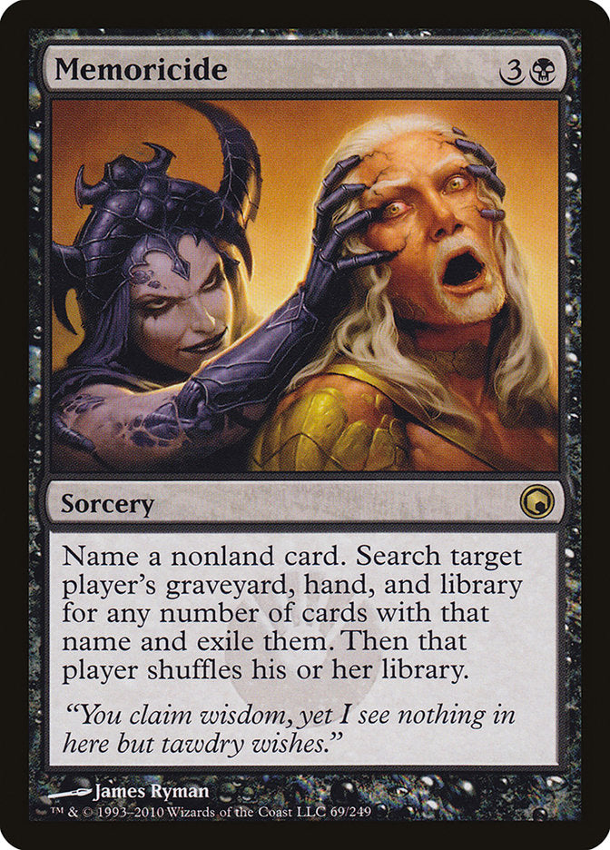 Memoricide 69/249 (Scars of Mirrodin)  | Chromatic Games