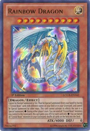 Rainbow Dragon [LCGX-EN162] Ultra Rare | Chromatic Games