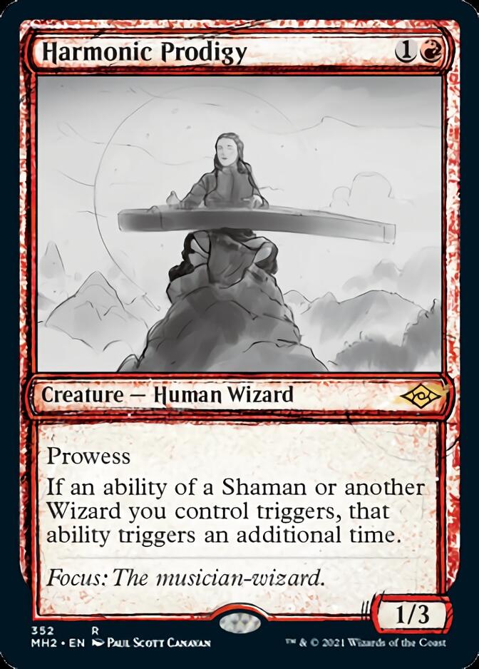 Harmonic Prodigy (Sketch) [Modern Horizons 2] | Chromatic Games