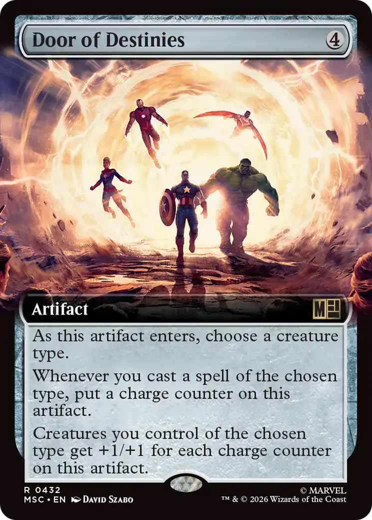 Door of Destinies (Extended Art) [Marvel Super Heroes Commander] | Chromatic Games
