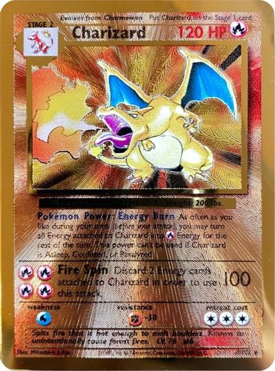 Charizard (4/102) (Celebrations Metal Card) [Celebrations: 25th Anniversary] | Chromatic Games