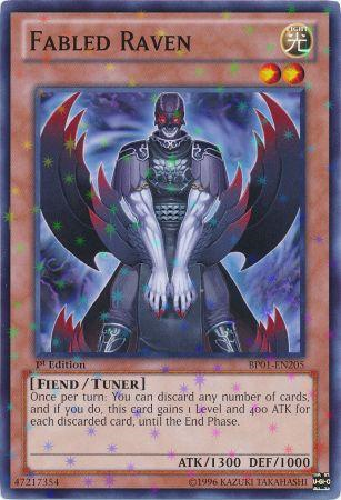 Fabled Raven [BP01-EN205] Starfoil Rare | Chromatic Games