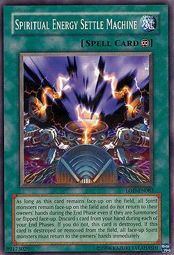 Spiritual Energy Settle Machine [LOD-EN082] Common | Chromatic Games