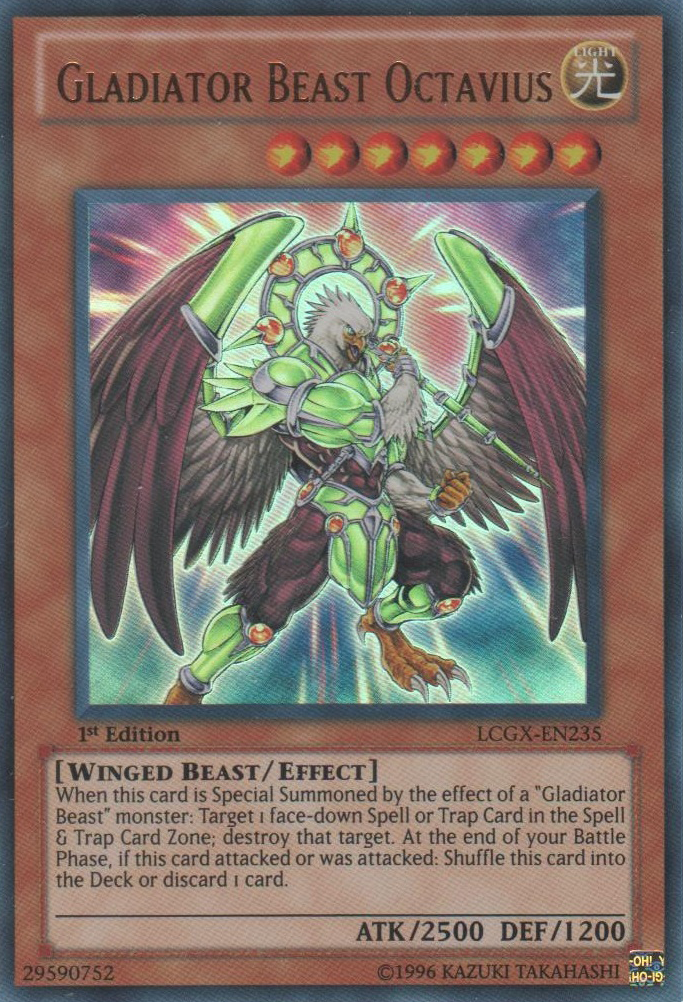 Gladiator Beast Octavius [LCGX-EN235] Ultra Rare | Chromatic Games