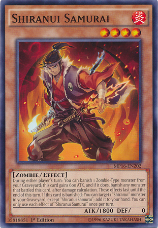 Shiranui Samurai [MP16-EN202] Common | Chromatic Games