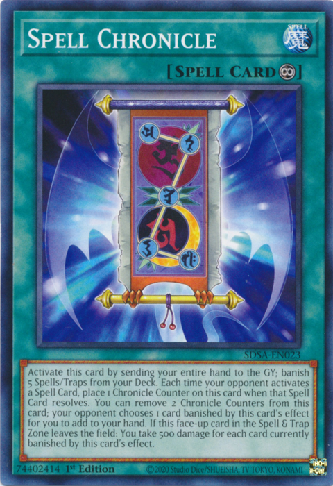 Spell Chronicle [SDSA-EN023] Common | Chromatic Games