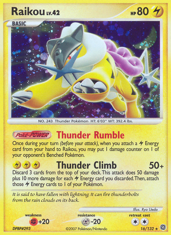 Raikou (16/132) [Diamond & Pearl: Secret Wonders] | Chromatic Games