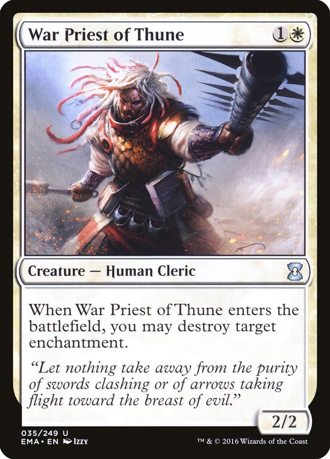 War Priest of Thune 35/249 (Eternal Masters)  | Chromatic Games