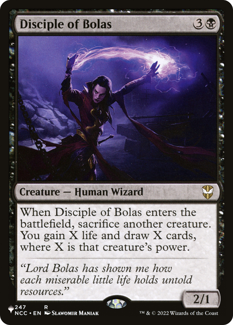 Disciple of Bolas [The List] | Chromatic Games