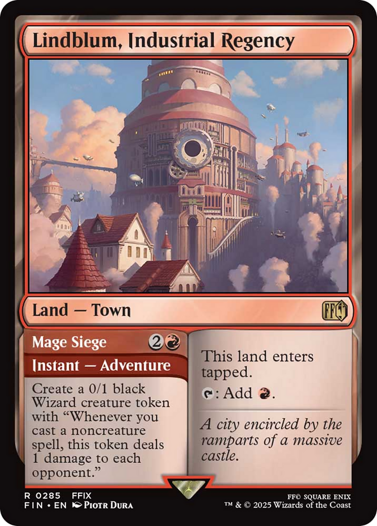 Lindblum, Industrial Regency [FINAL FANTASY] | Chromatic Games