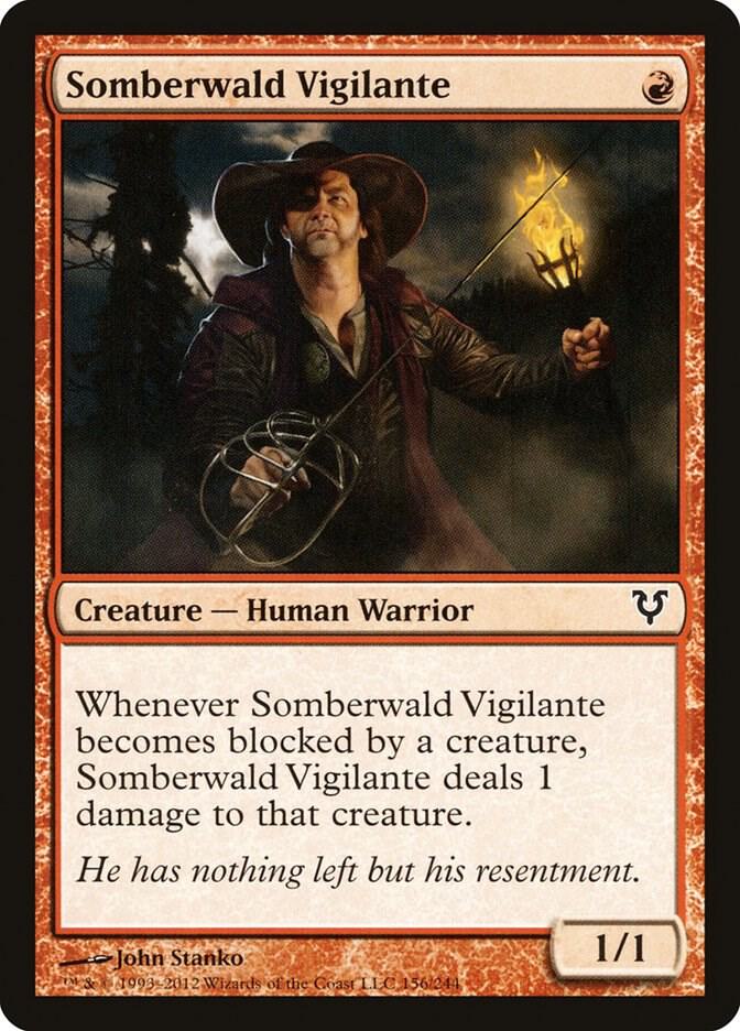 Somberwald Vigilante 156/244 (Avacyn Restored)  | Chromatic Games