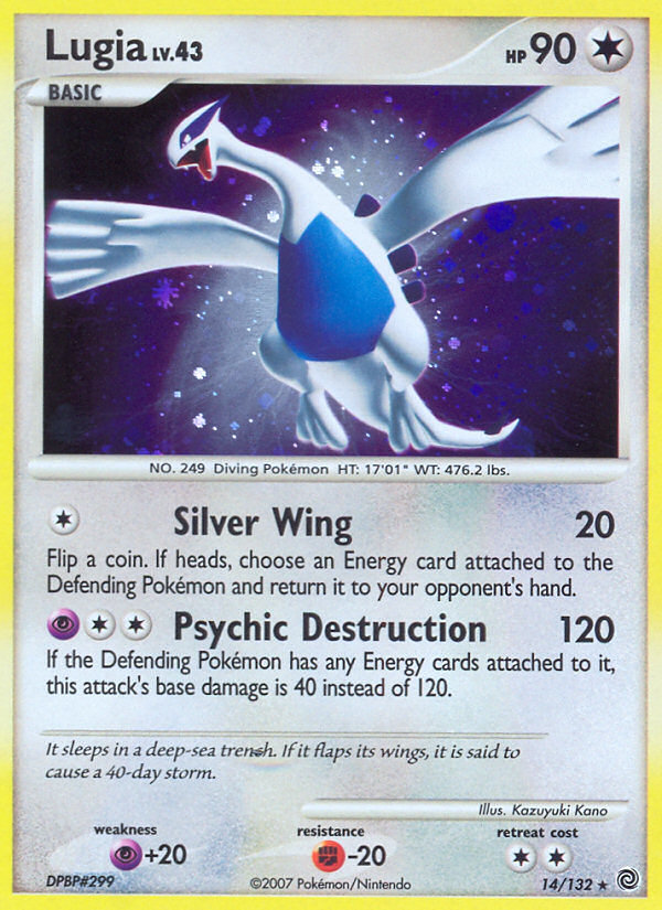 Lugia (14/132) [Diamond & Pearl: Secret Wonders] | Chromatic Games