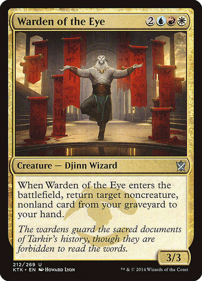 Warden of the Eye 212 (Khans of Tarkir)  | Chromatic Games