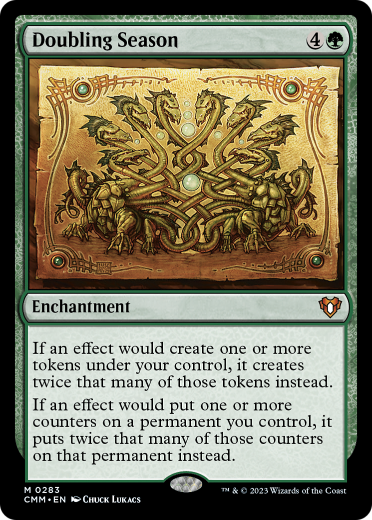 Doubling Season [Commander Masters] | Chromatic Games