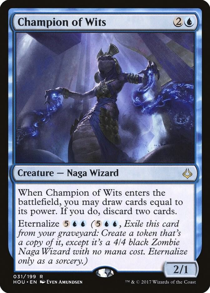 Champion of Wits 31/199 (Hour of Devastation)  - Foil | Chromatic Games