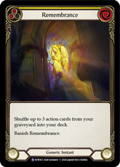 Remembrance [U-WTR163] (Welcome to Rathe Unlimited)  Unlimited Rainbow Foil | Chromatic Games