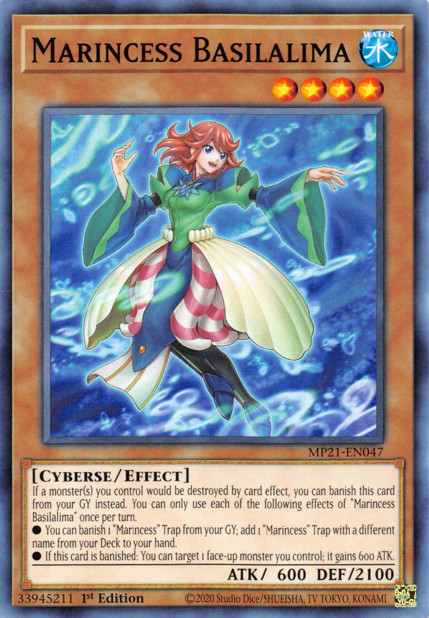 Marincess Basilalima [MP21-EN047] Common | Chromatic Games