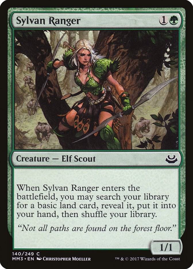 Sylvan Ranger 140/249 (Modern Masters 2017)  | Chromatic Games